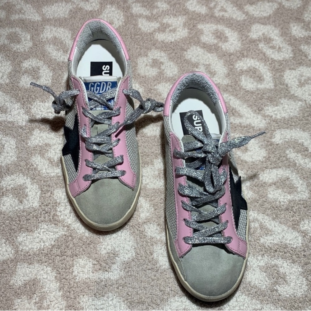 Golden Goose Super Star Low Top Sneakers - Picture 5 of 10